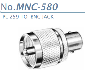 【MNC-580】マル信無線電機  高周波変換アダプタ MP-BNCJ