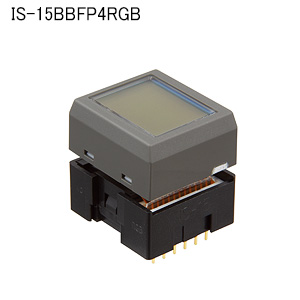 【IS-15BBFP4RGB】NKKスイッチズ IS形 多機能押ボタンスイッチ