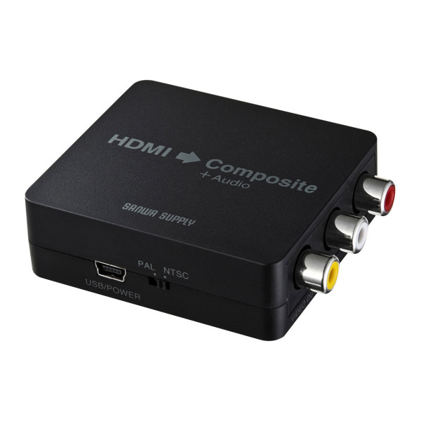 【VGA-CVHD3】サンワサプライ　HDMI信号コンポジット変換コンバーター