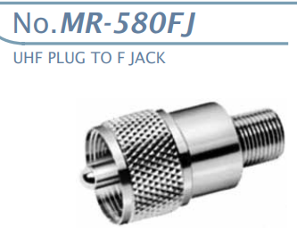 【MR-580FJ】マル信無線電機 高周波変換アダプタ FJ-MP