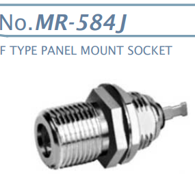 【MR-574FJ】マル信無線電機 TV-ビデオ-受信用コネクタ