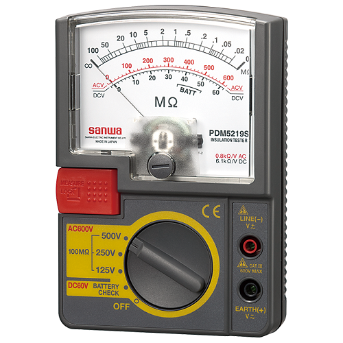 【PDM5219S】三和電気計器 絶縁抵抗計