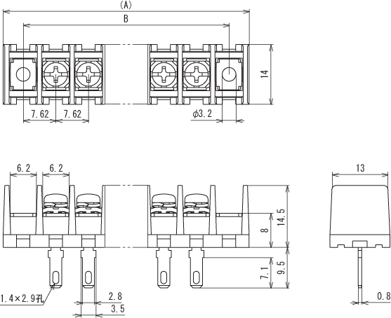 ML-40-S1AXF-13P サトーパーツ | 電子部品通販 BuhinDana ｜ BuhinDana